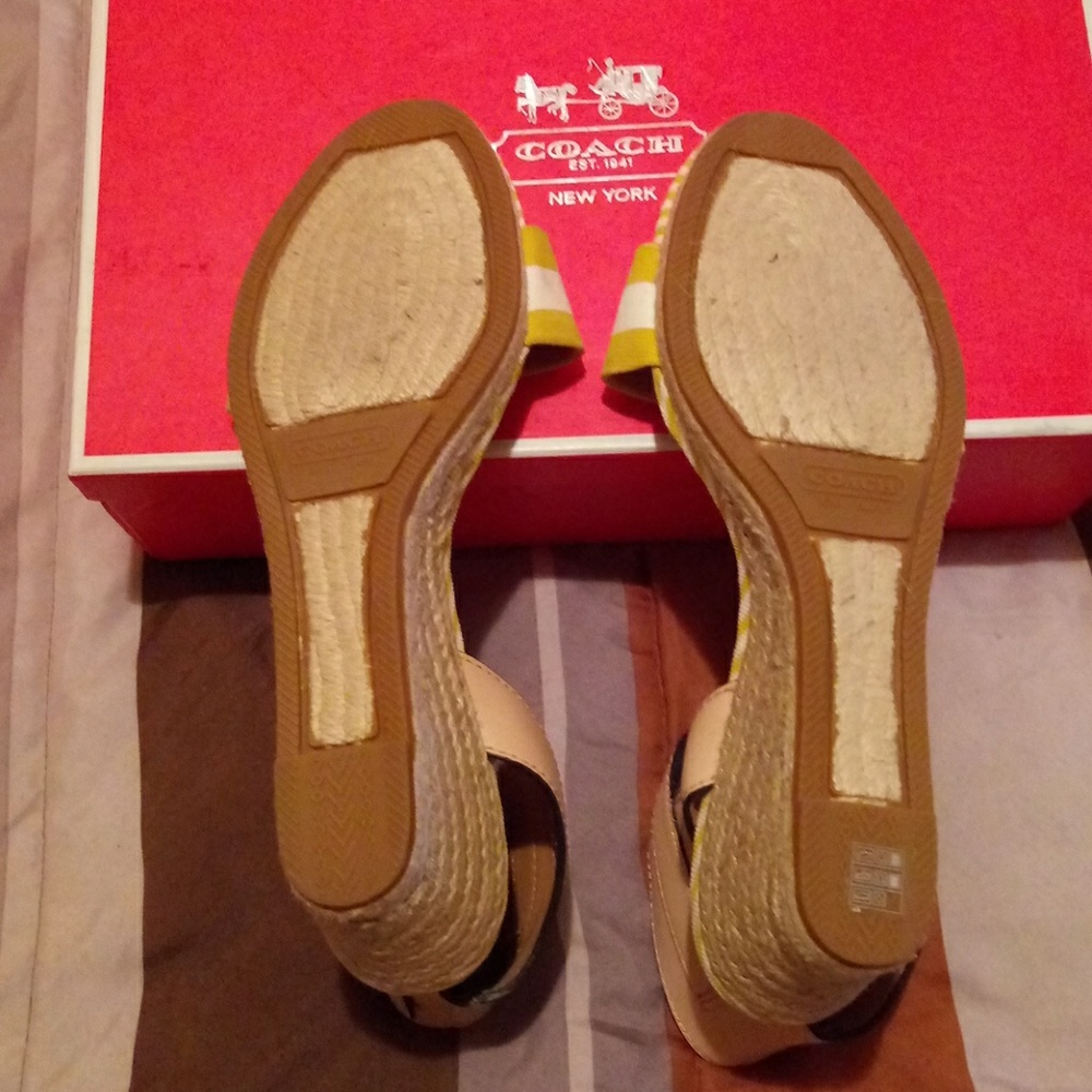 Coach Helen Wedge Sandal - Picture 5 of 7